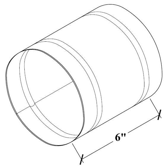 Air Duct Connector Sleeve - 680-14