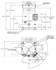 Air Conditioner Scroll Compressor - SM090-3VI