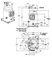 Air Conditioner Scroll Compressor - SM175-4QAI