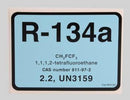 Refrigerant Identification Label - 04134