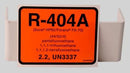 Refrigerant Identification Label - 04404