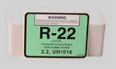 Refrigerant Identification Label - 04410
