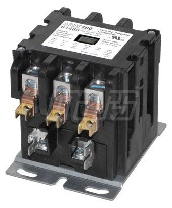 Definite Purpose Contactor - 50A3P240V-S780F