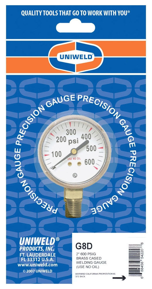 Compressed Gas Regulator Welding Gauge - G34SD
